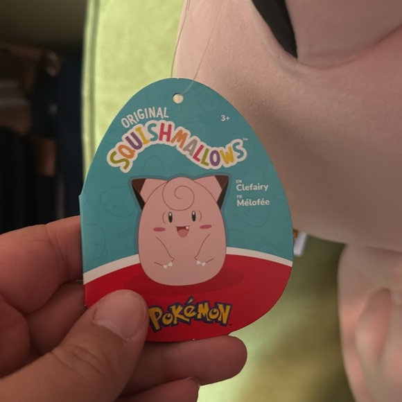 Squishmallows Pokemon Clefairy - Picture 4 of 6